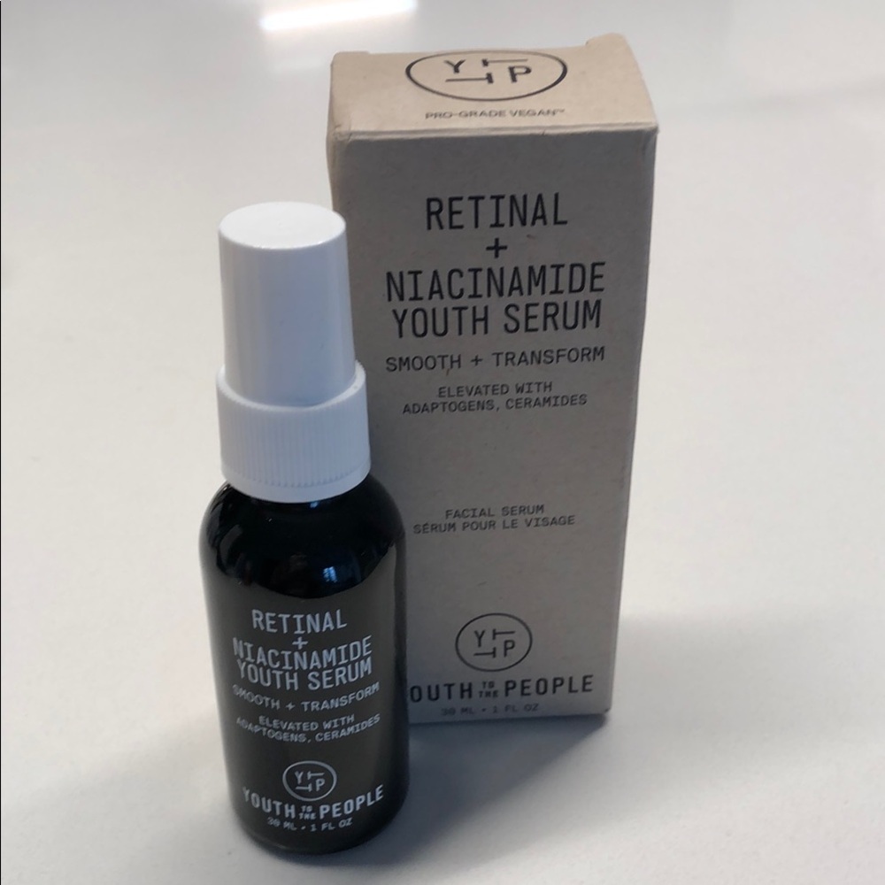 Retinal + Niacinamide Youth Serum - Black